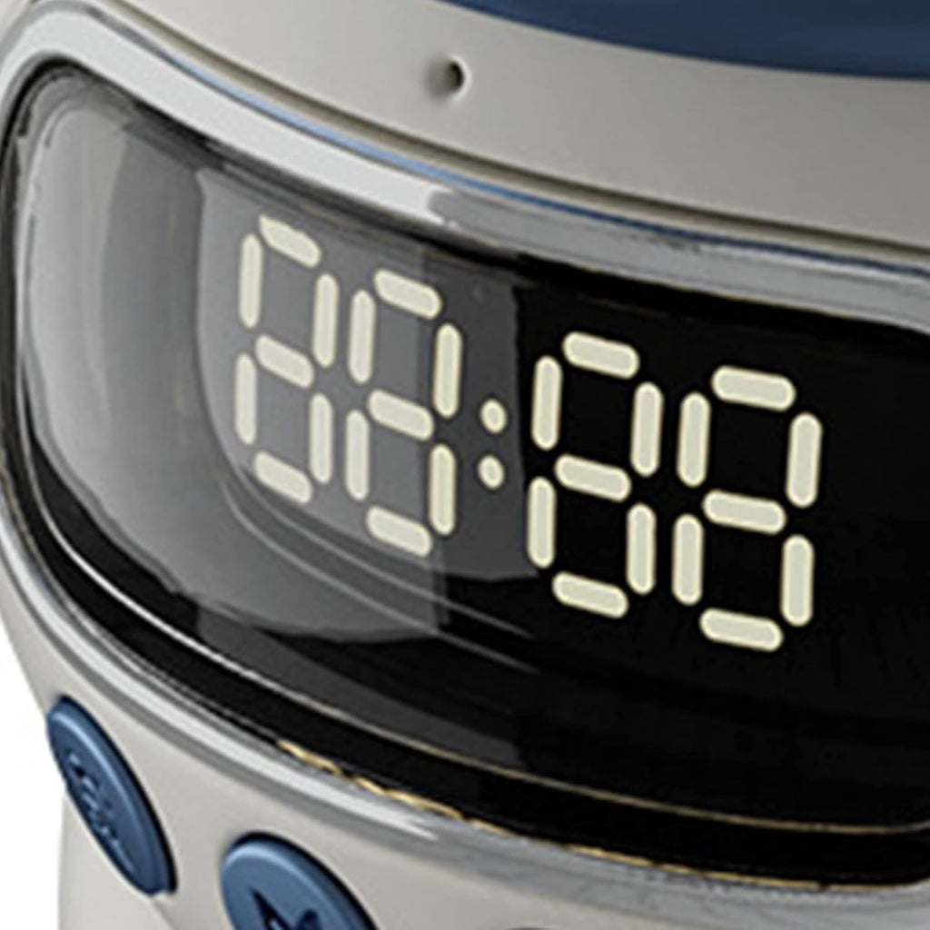 Altavoz Inteligente con IA y Reloj Despertador – Sonido Estéreo Portátil, Lámpara de Noche y Audio Interactivo – El Regalo Creativo para un Hogar Moderno