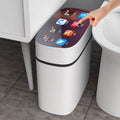Cubo de Basura Inteligente con Sensor Pro – Apertura Ultra Rápida 0.1s, Impermeable IPX5 y Cierre Silencioso – Ideal para Baño y Cocina