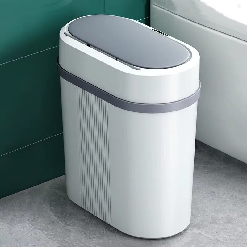 Cubo de Basura Inteligente con Sensor Pro – Apertura Ultra Rápida 0.1s, Impermeable IPX5 y Cierre Silencioso – Ideal para Baño y Cocina