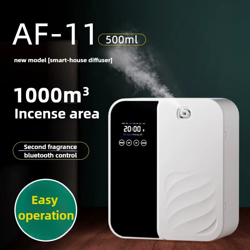 Difusor de Aroma Profesional Smart – 500ml de Gran Capacidad, Bluetooth e IA para Cobertura de hasta 1000m³